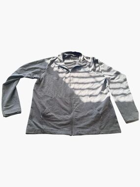 Full Zip Up Track Jacket MGM Grand Las Vegas Gray — Unisex XL